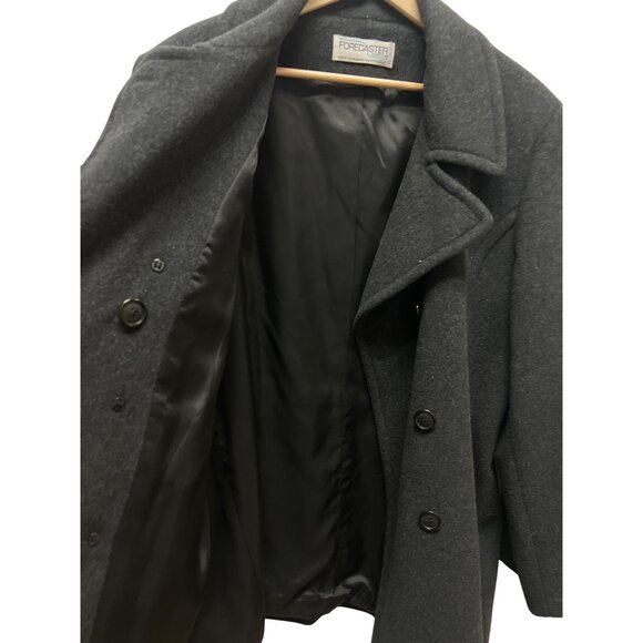 Forecaster of Boston Wool Cashmere Blend Dark Gray Peacoat - Picture 8 of 8